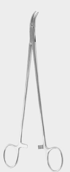 БРУНШВІГ (BRUNSCHWIG) затискач 22,0 см (cm), вигнутий